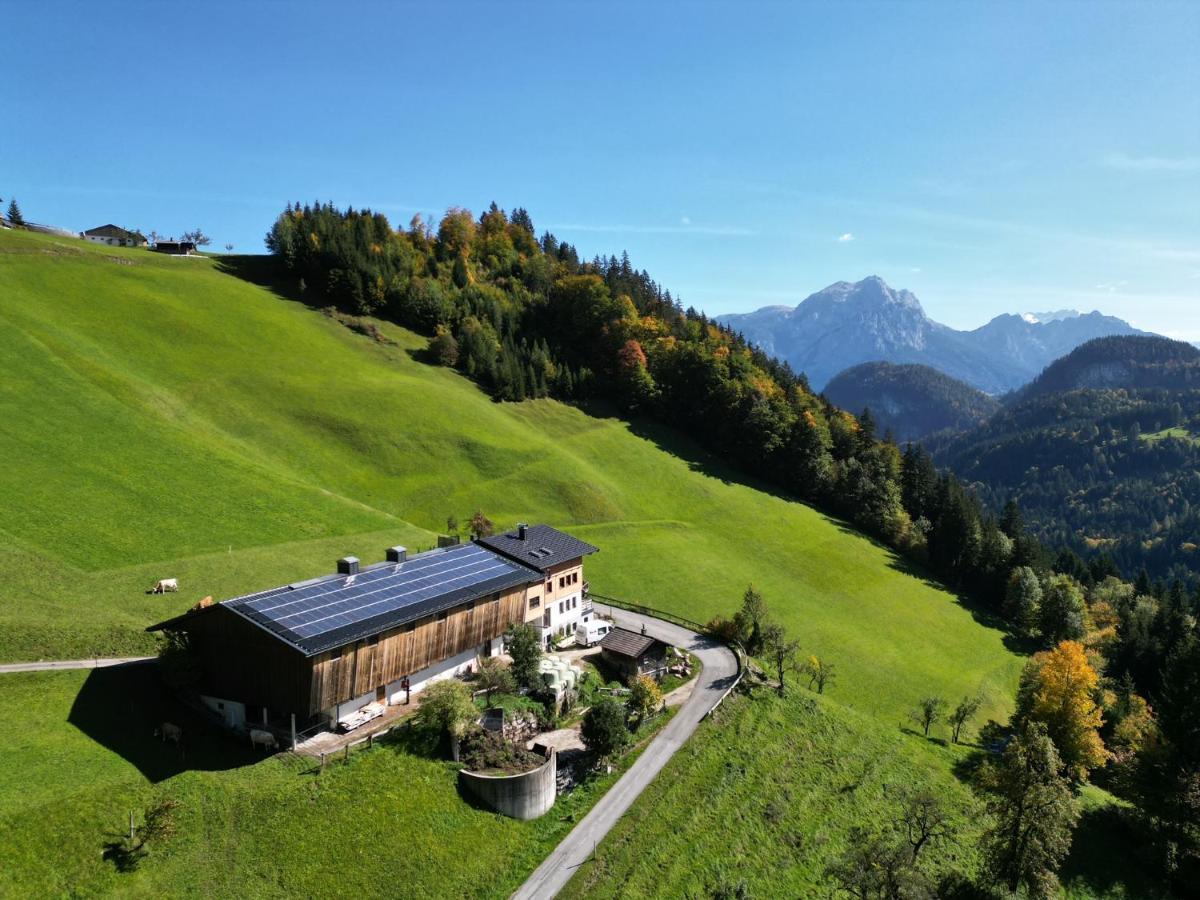 Апартаменты Biobauernhof Schneiderbauer Ункен Экстерьер фото